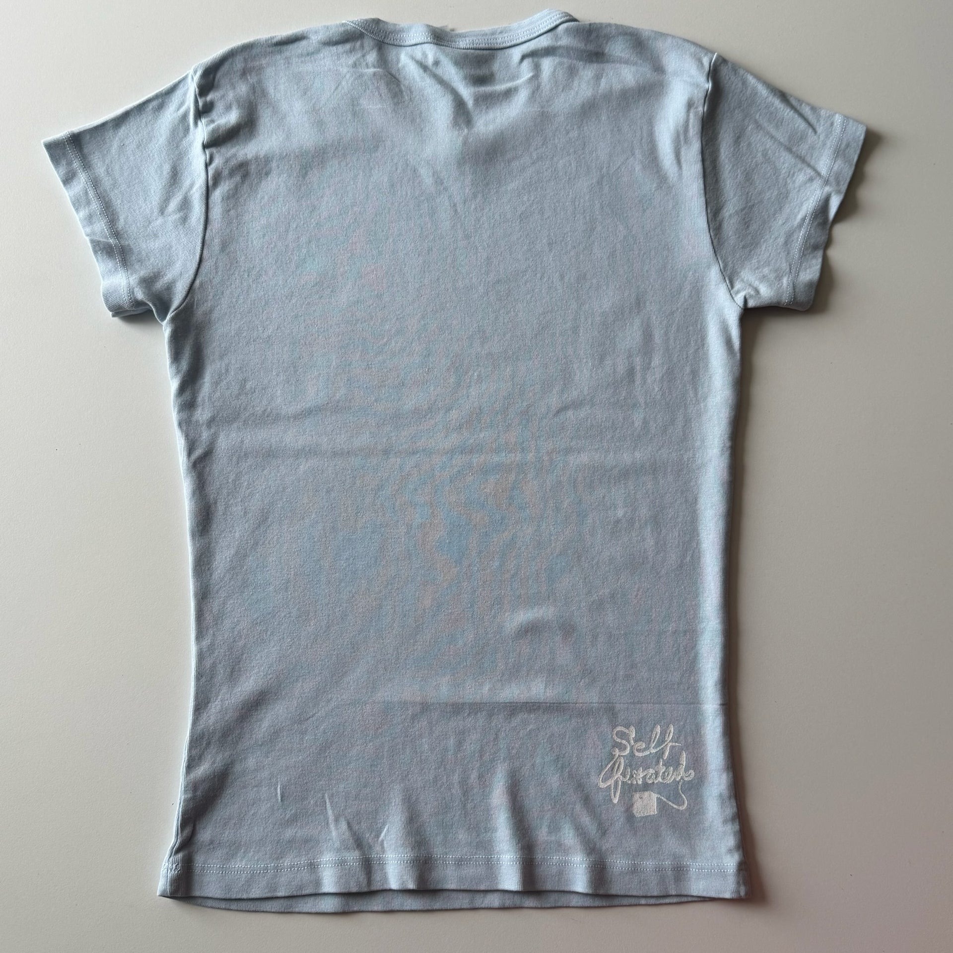 Between the bars baby tee - M