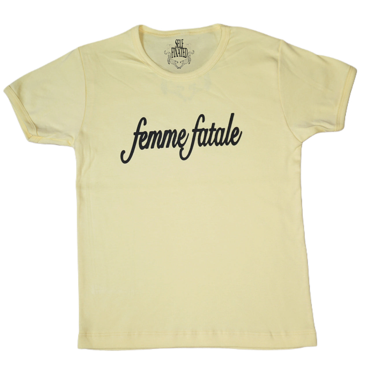 Femme fatale baby tee