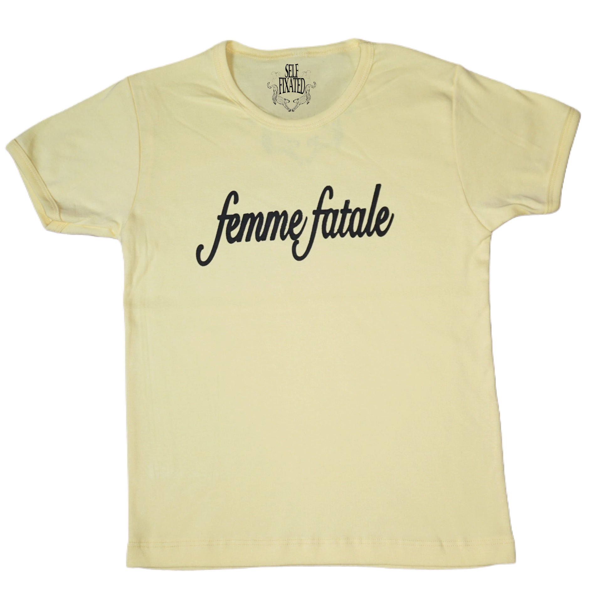 Femme fatale baby tee
