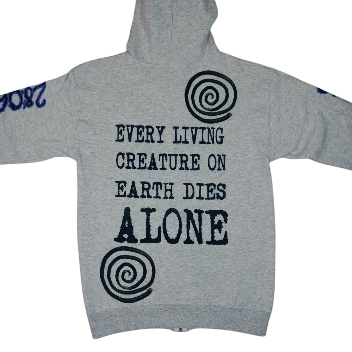 They made me do it zip up hoodie