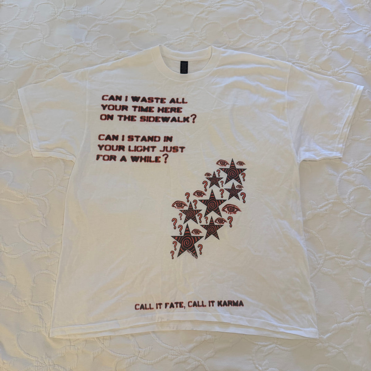Call it fate, call it karma reg tee - XL