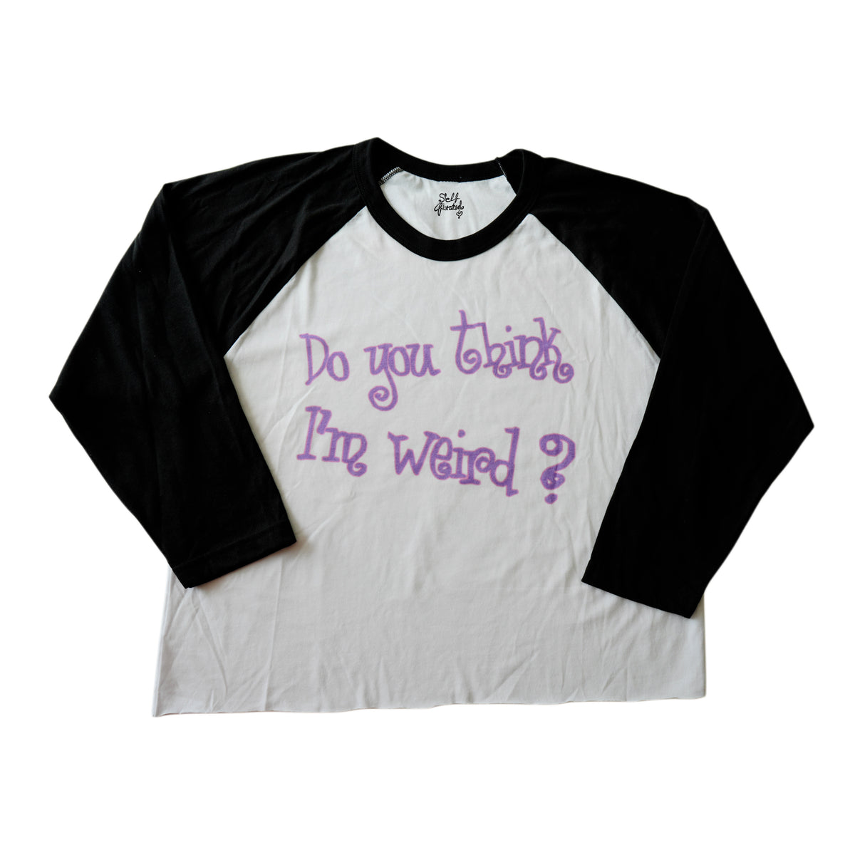 Do you think I'm weird? oversized crop top