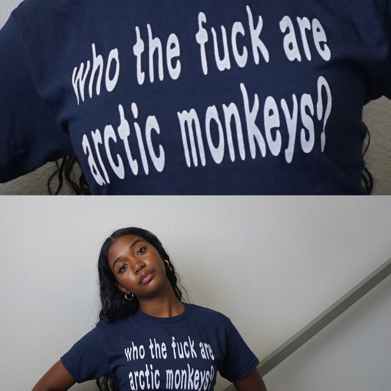 Who the fuck are arctic monkeys tee