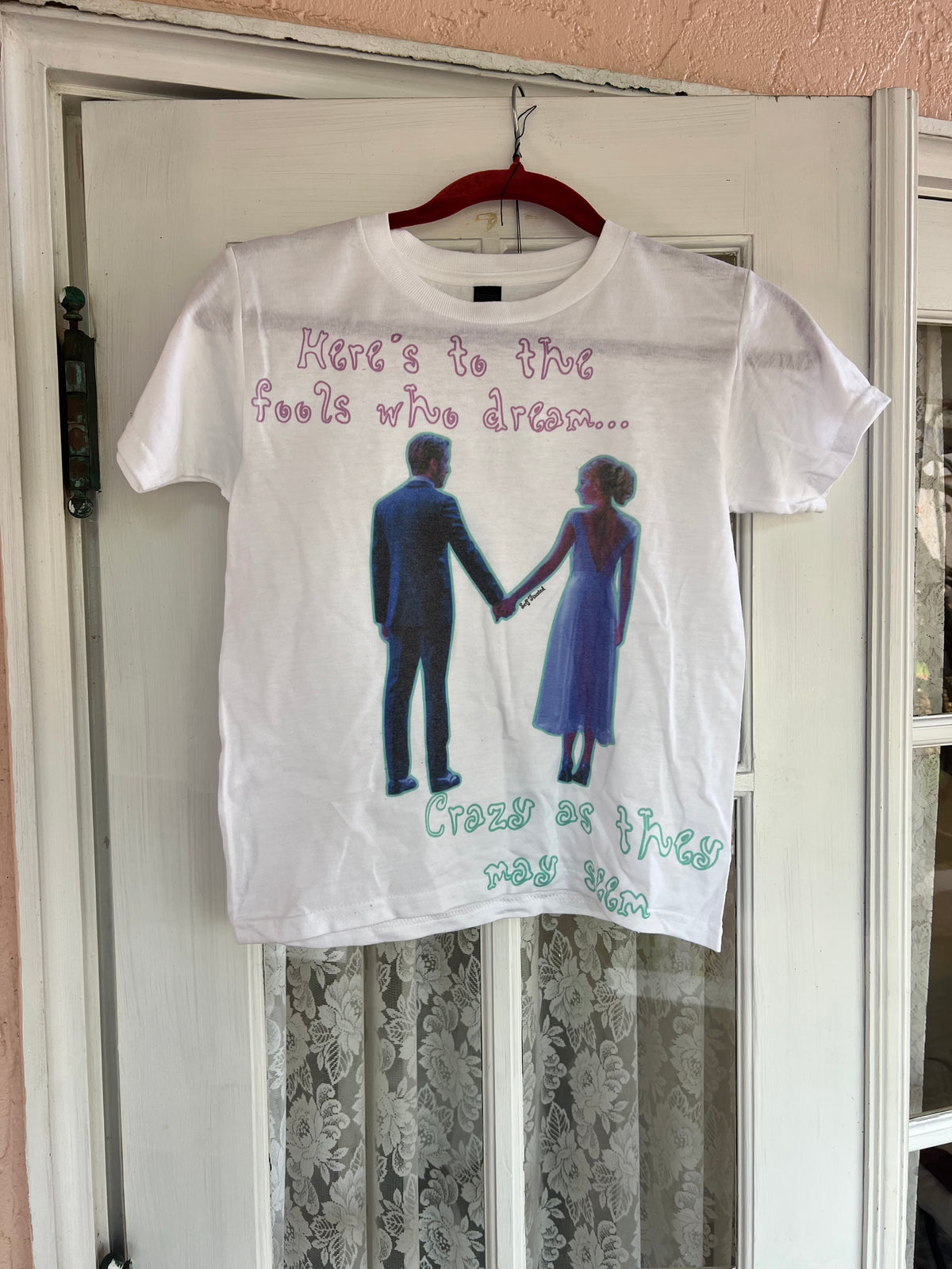 To The Fools Who Dream baby tee - S