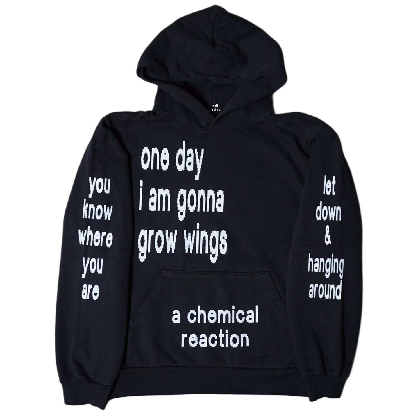 let down hoodie black version