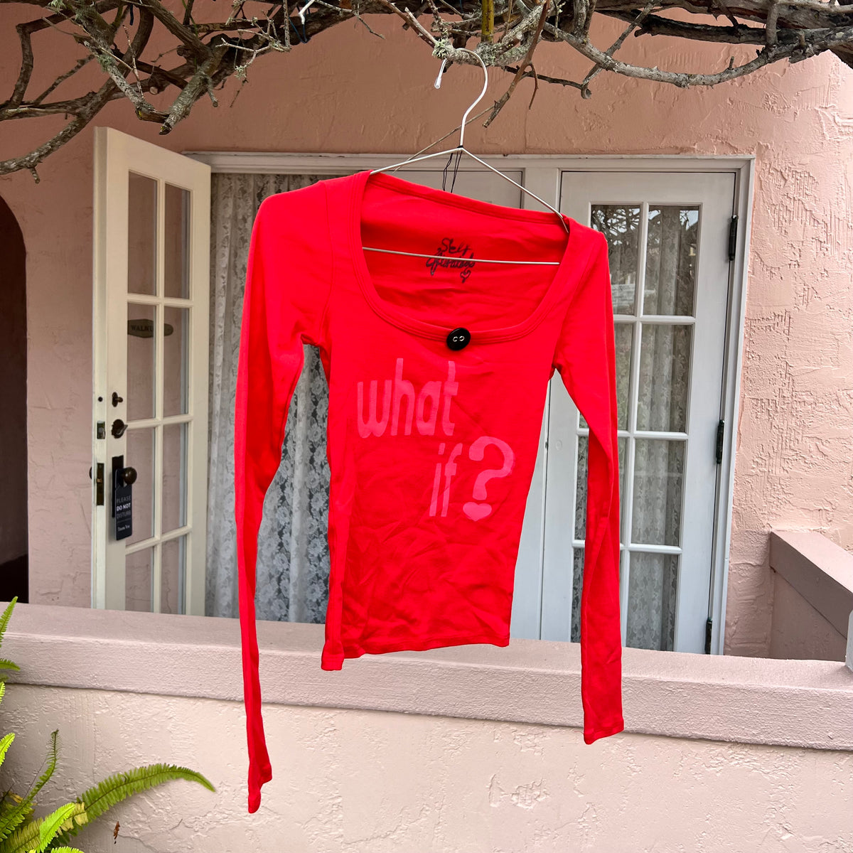 What If? Long Sleeve tee - XS