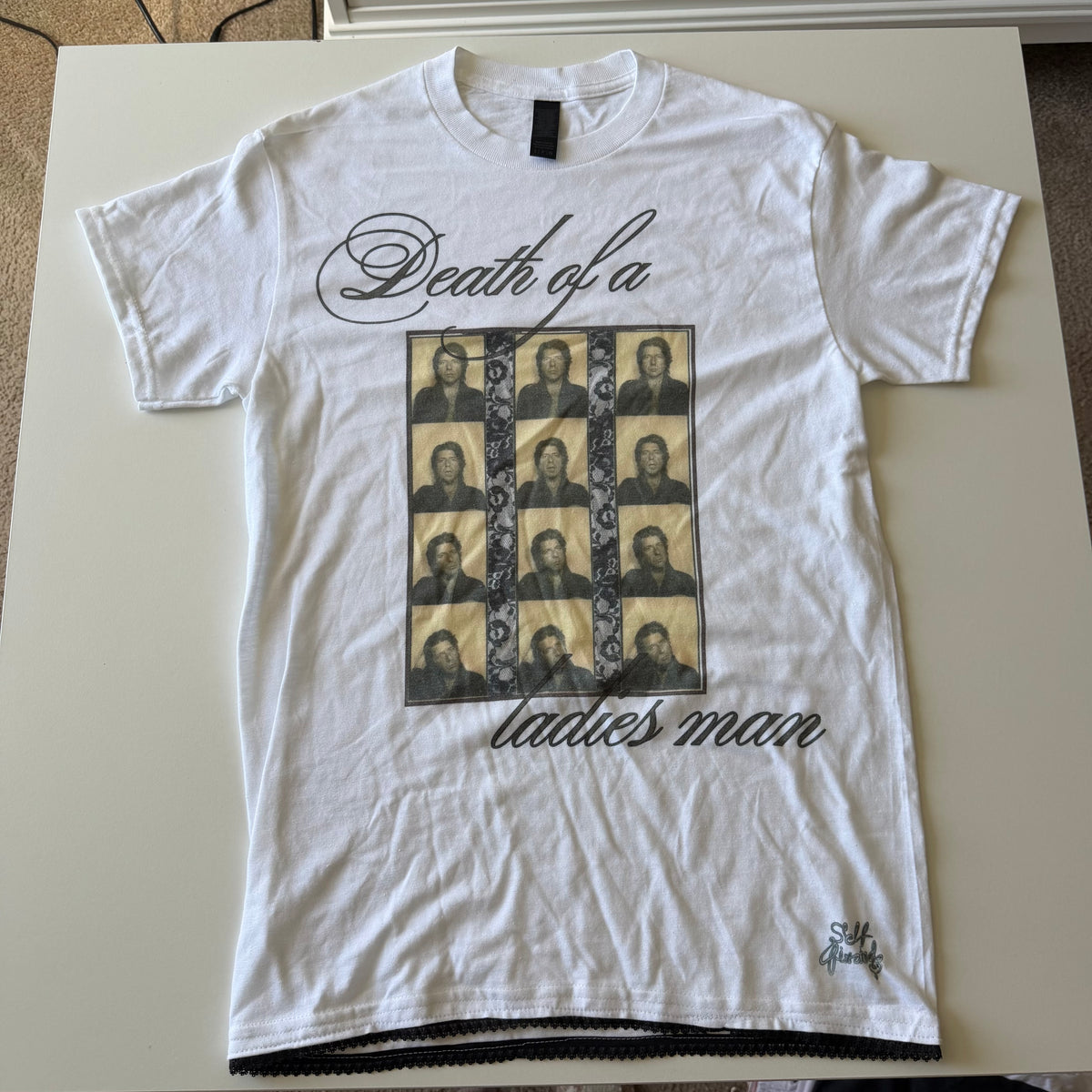 Death of a ladies man tee - S