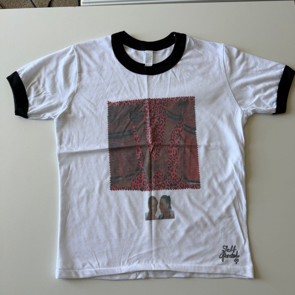 Brittana ringer tee - L
