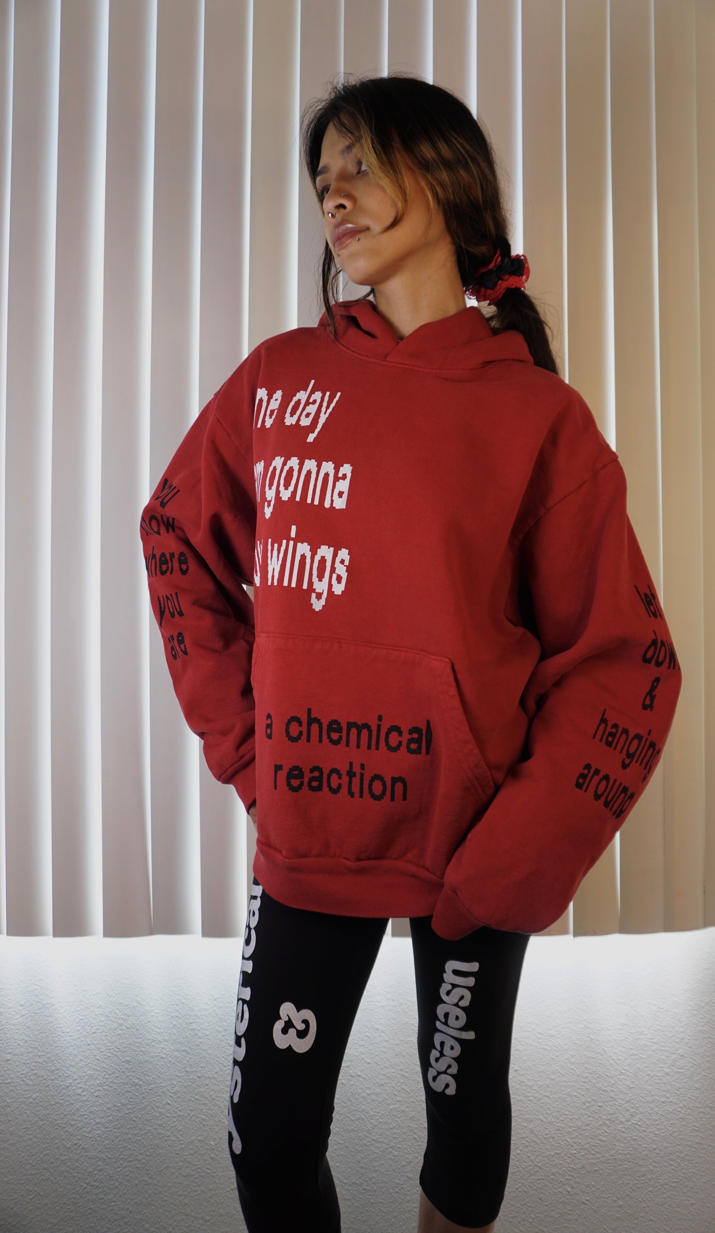 Let down hoodie