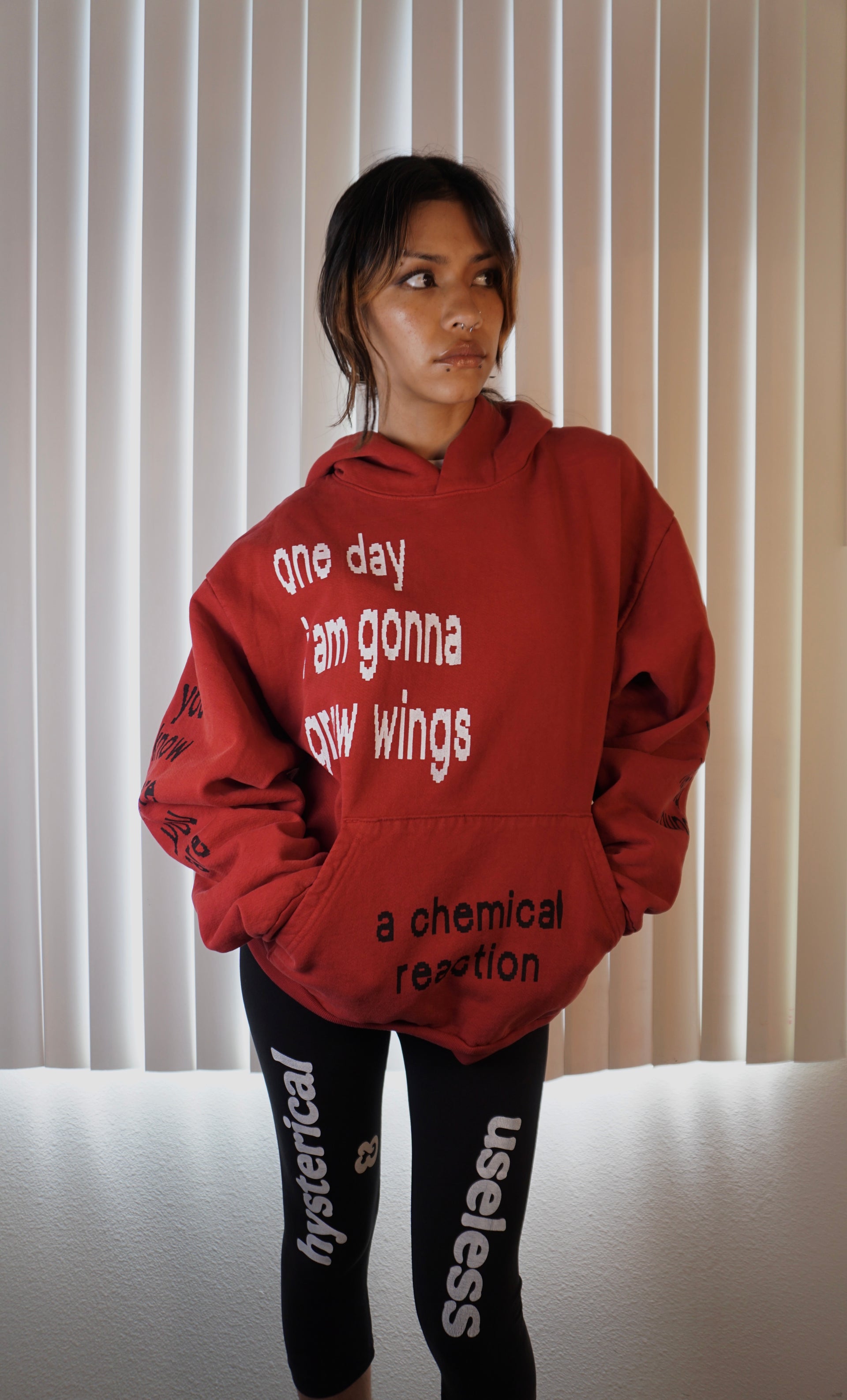 Let down hoodie
