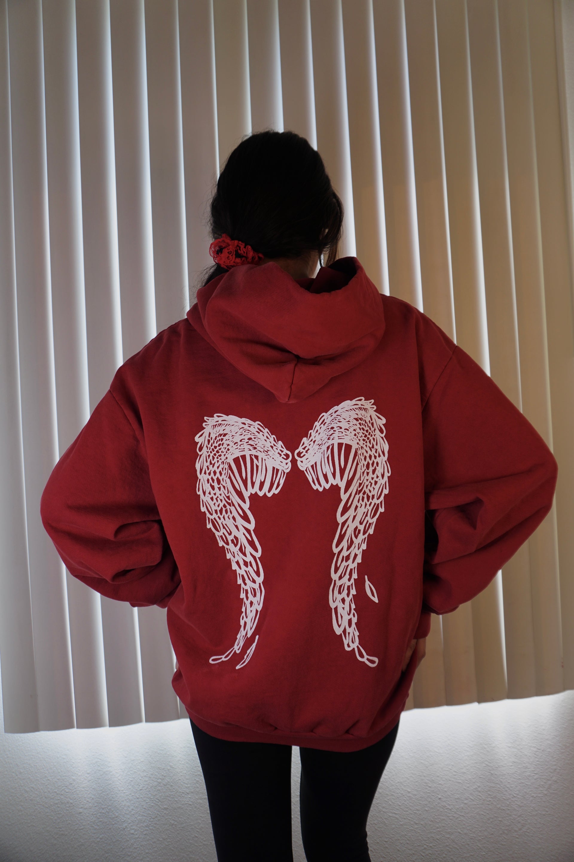 Let down hoodie