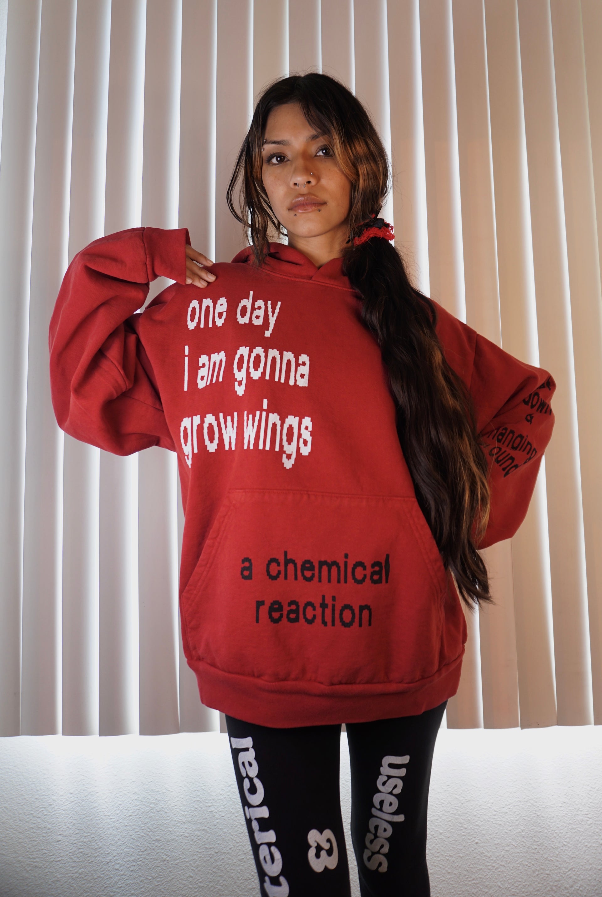 Let down hoodie