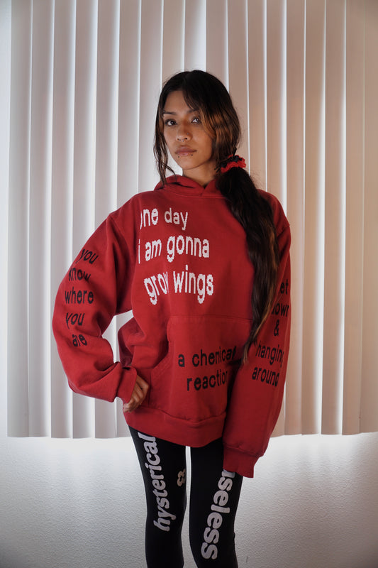 Let down hoodie