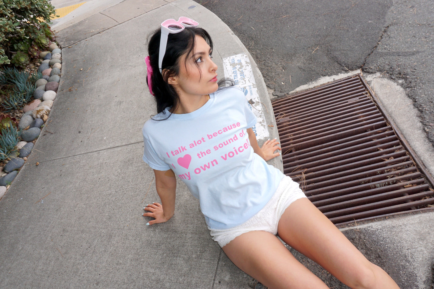 I talk a lot because I love the sound of my own voice tee