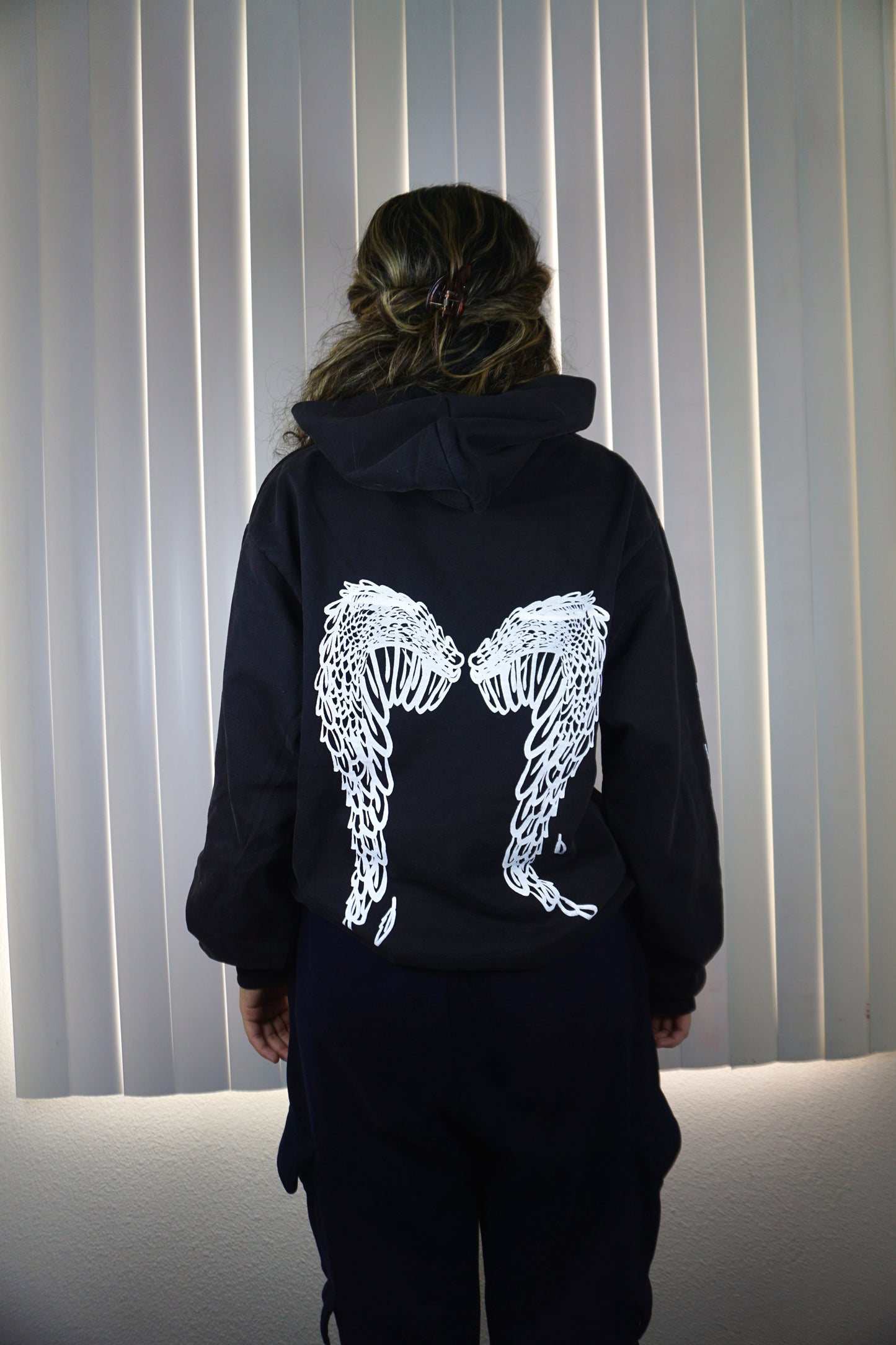 let down hoodie black version