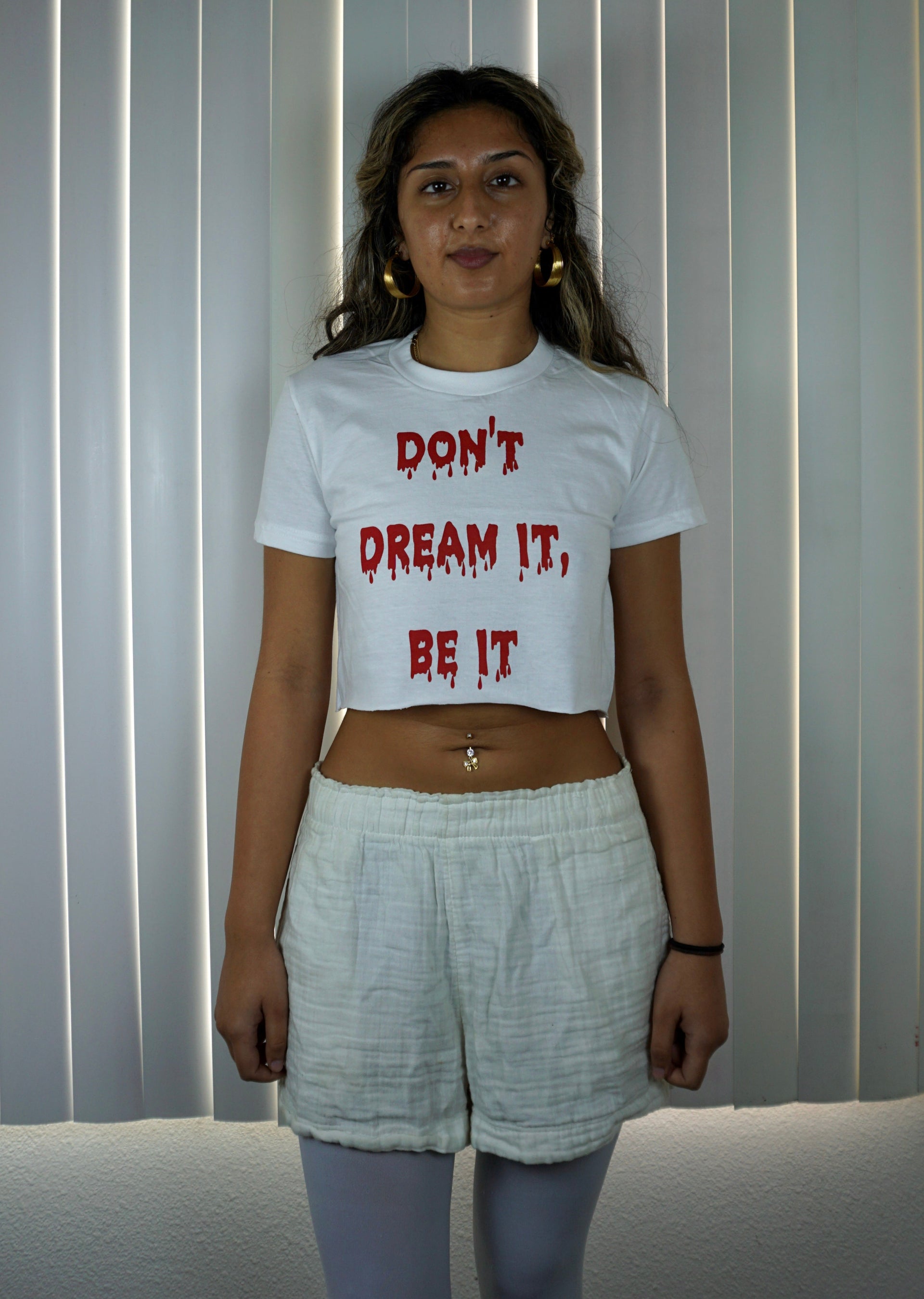 don't dream it, be it crop top
