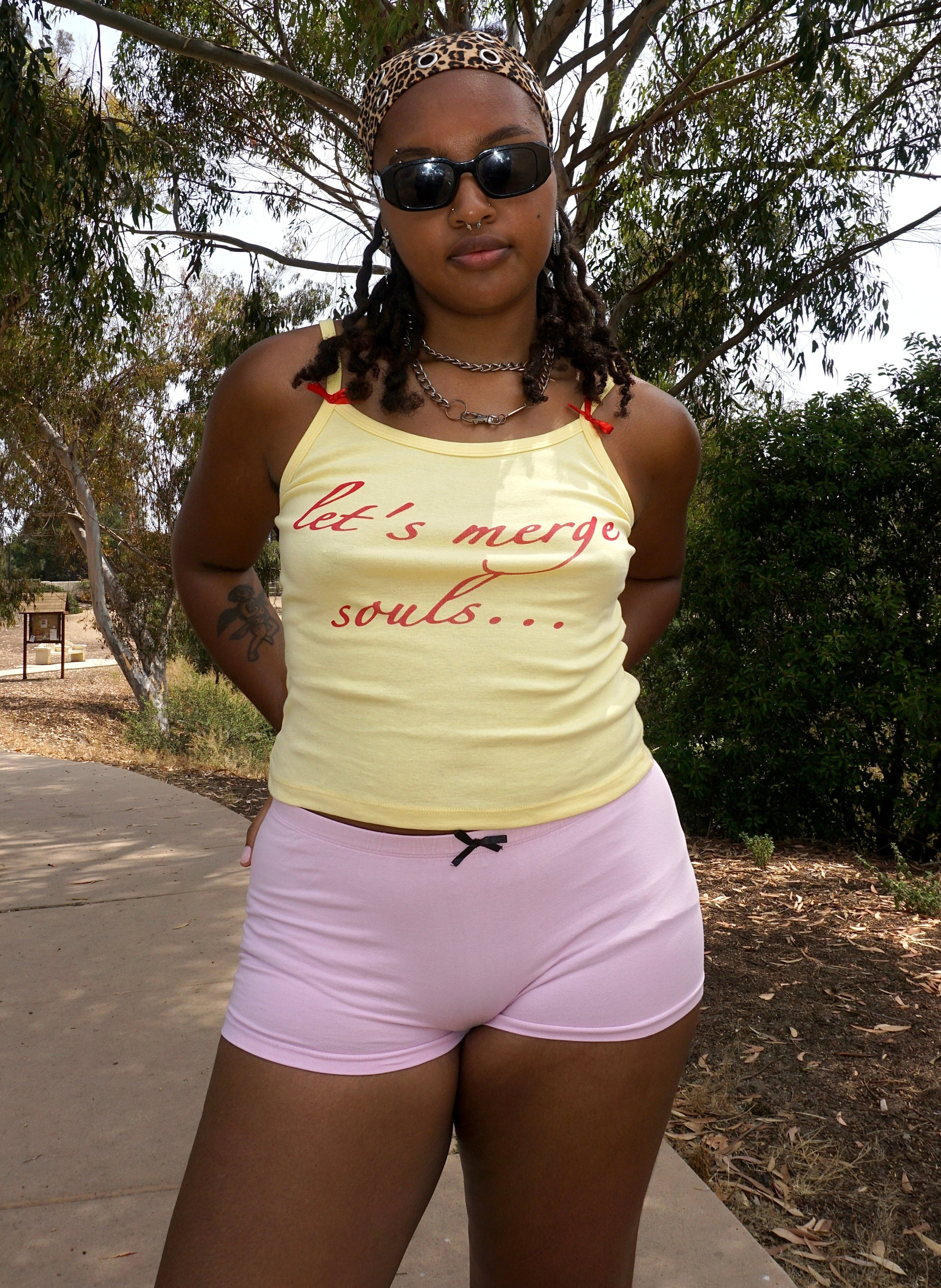 Diva micro shorts (with bow)