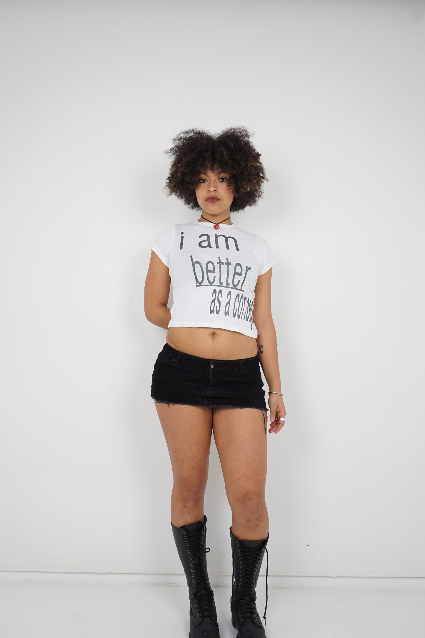 I am better as a concept tee