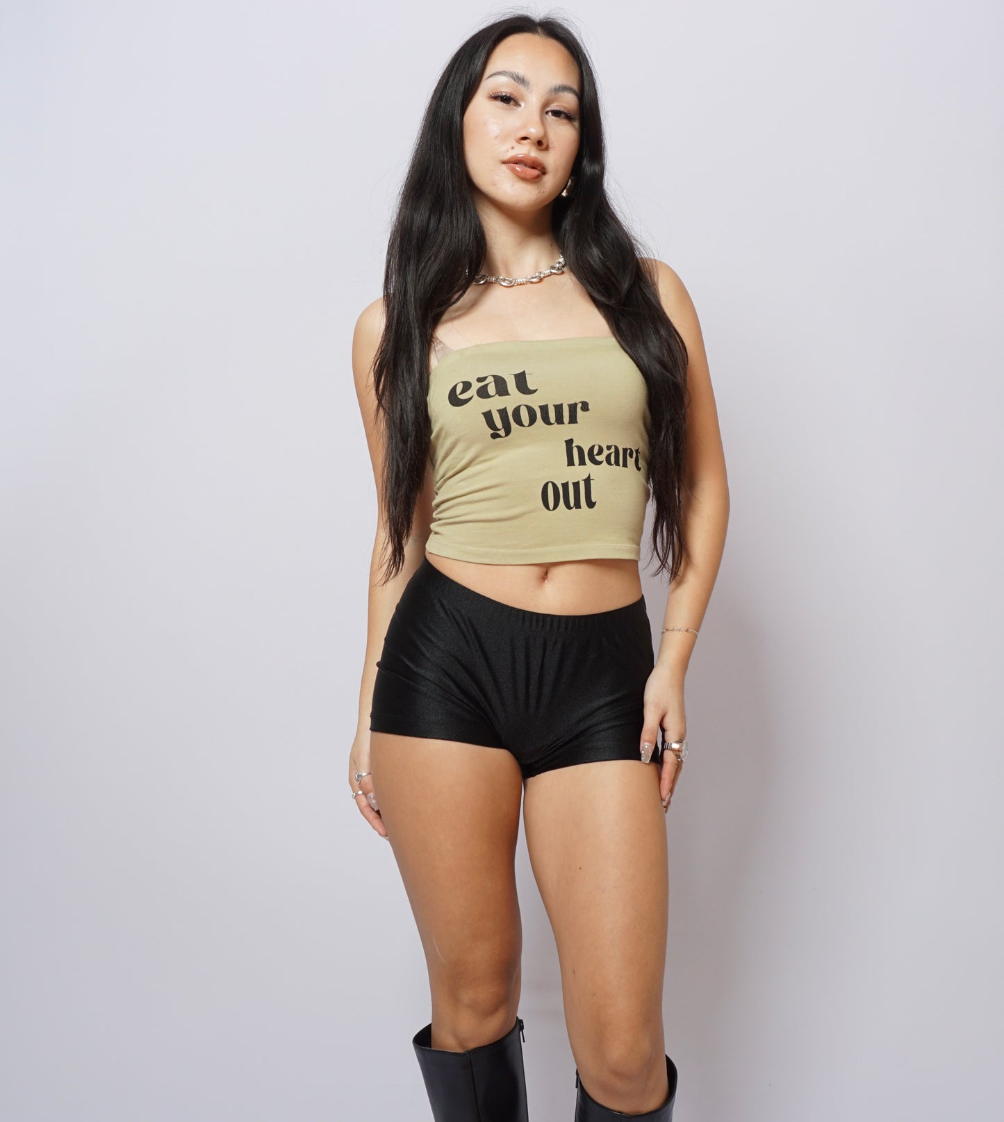 Eat your heart out tube top