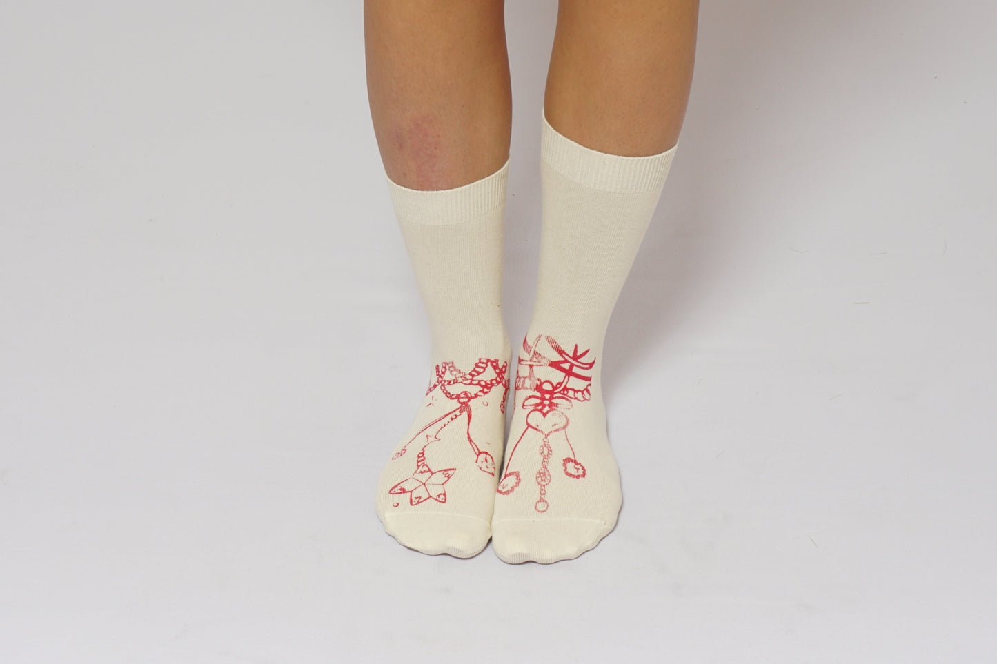 Anklet Bracelet print socks