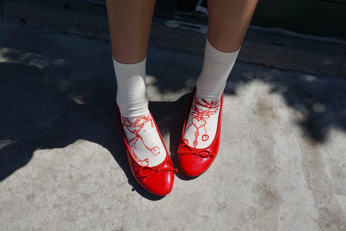 Anklet Bracelet print socks