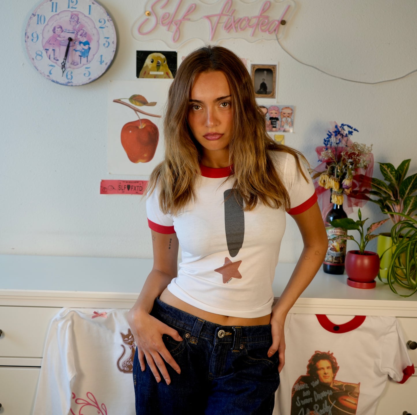 The Excited ringer tee