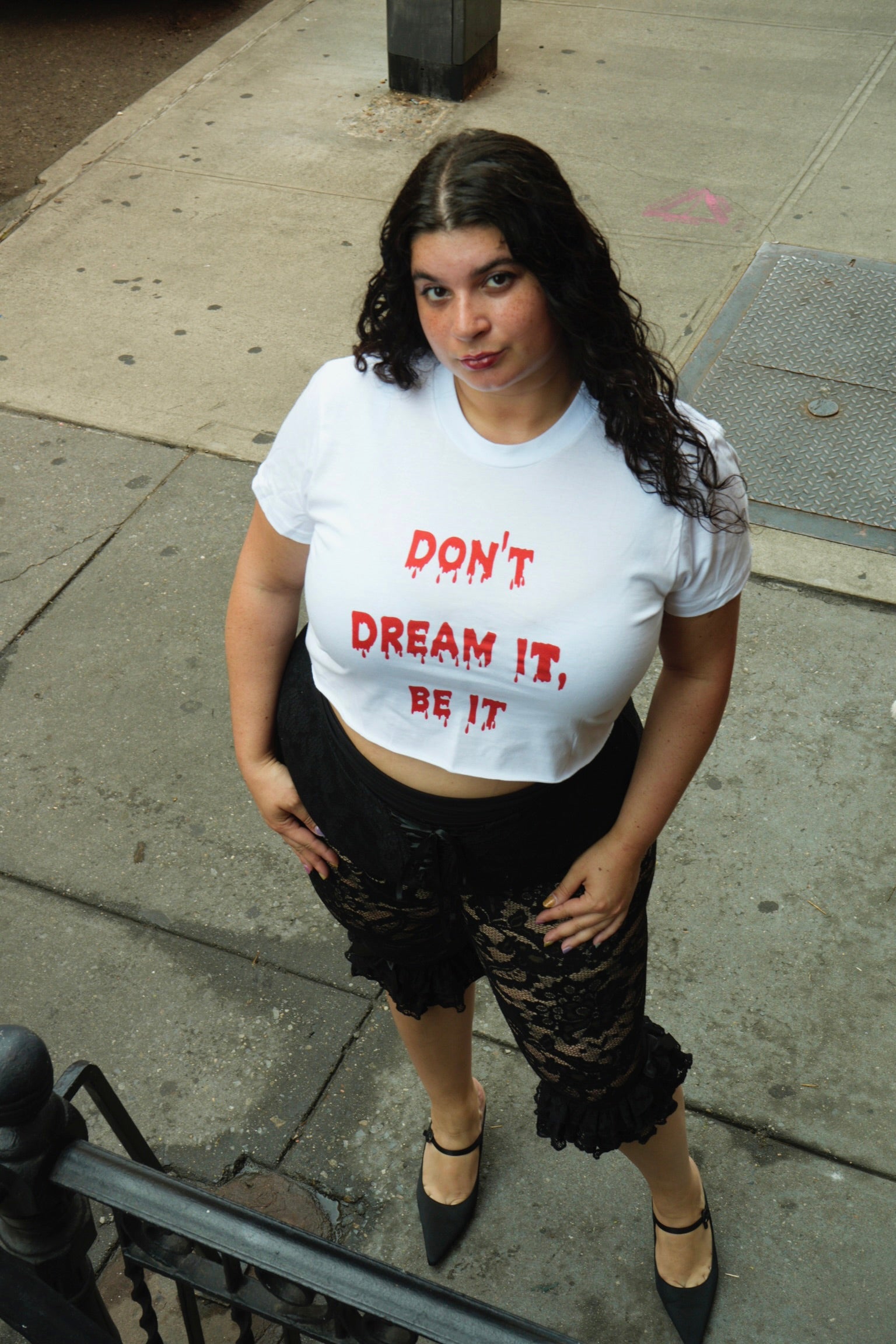don't dream it, be it crop top