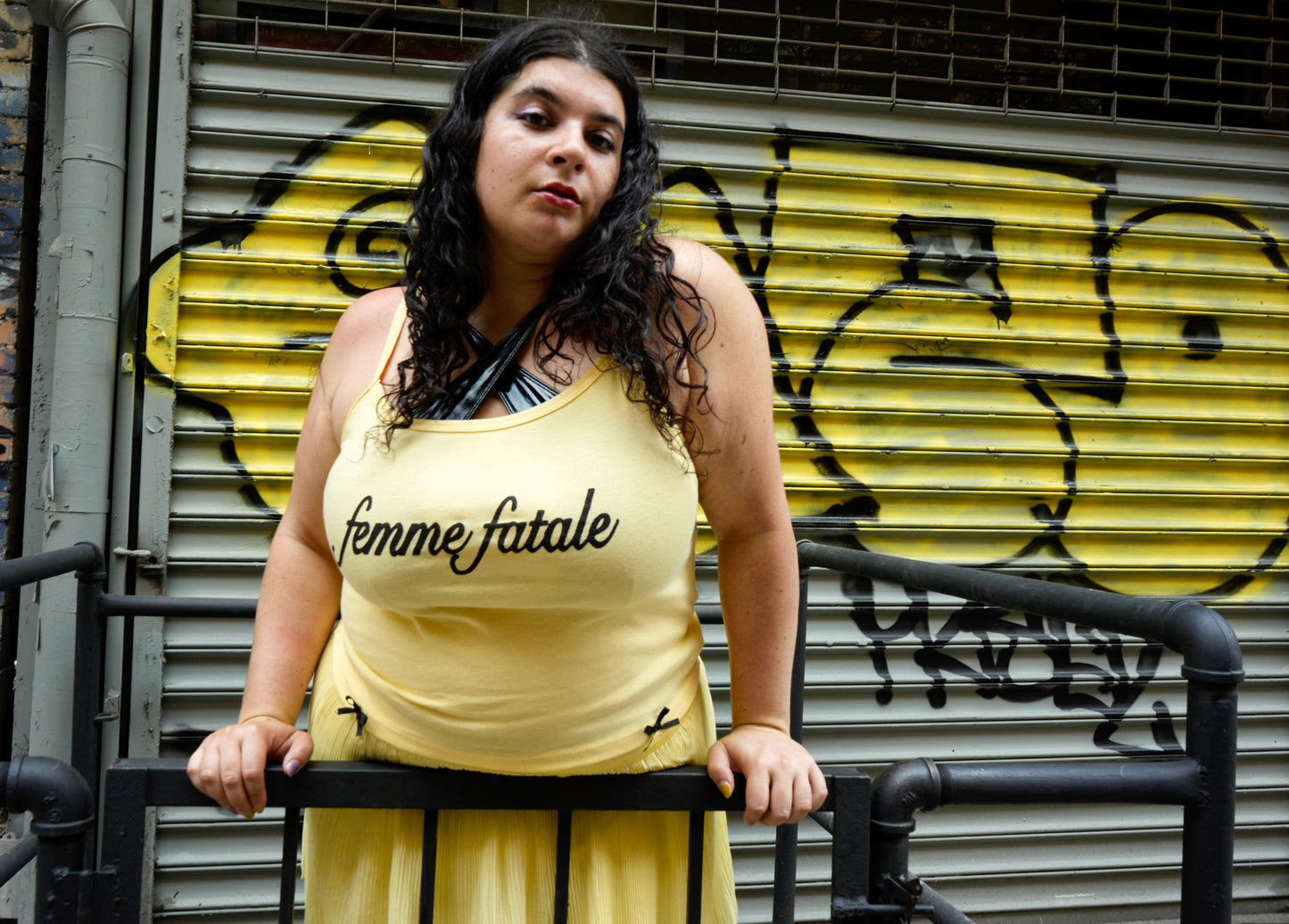 Femme fatale tank top