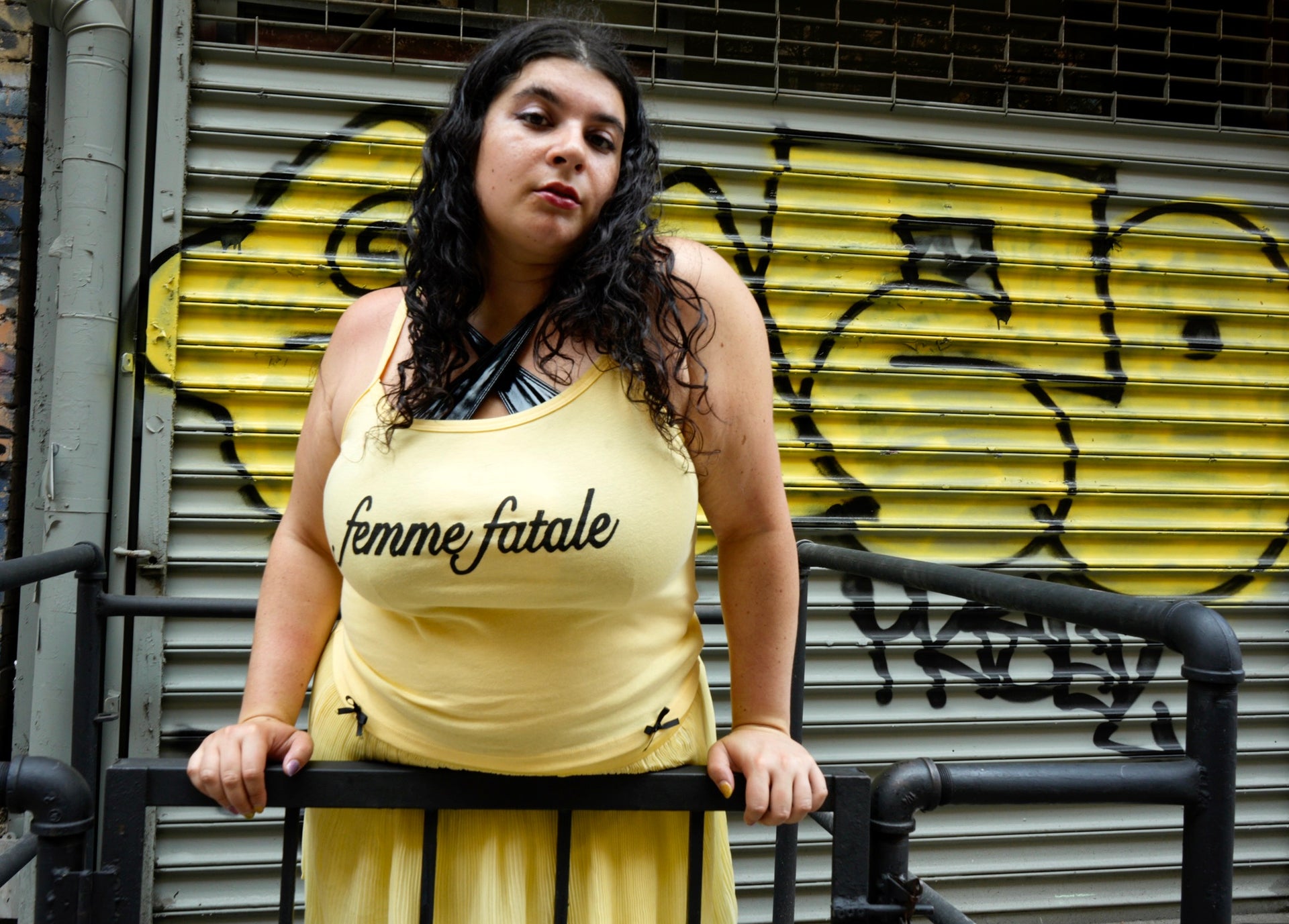 Femme fatale tank top