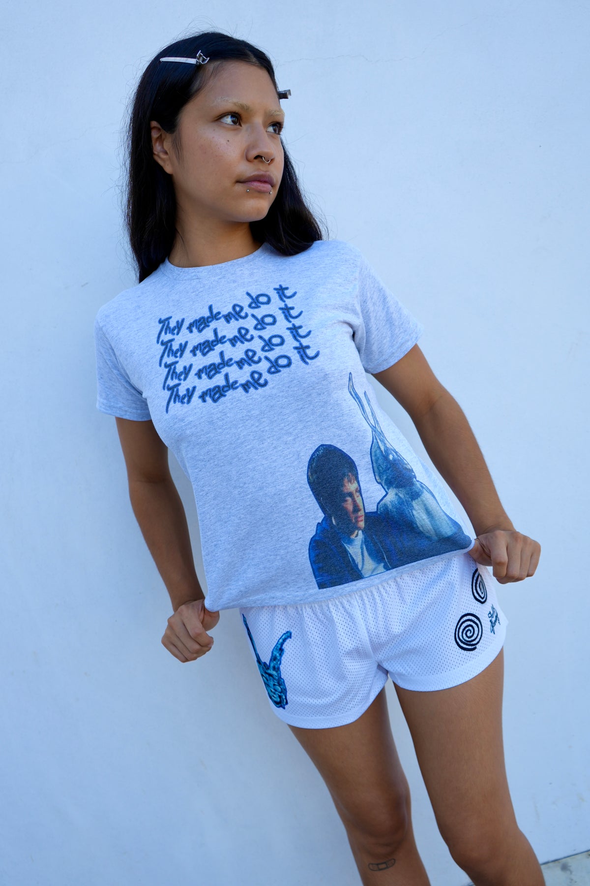 They made me do it tee