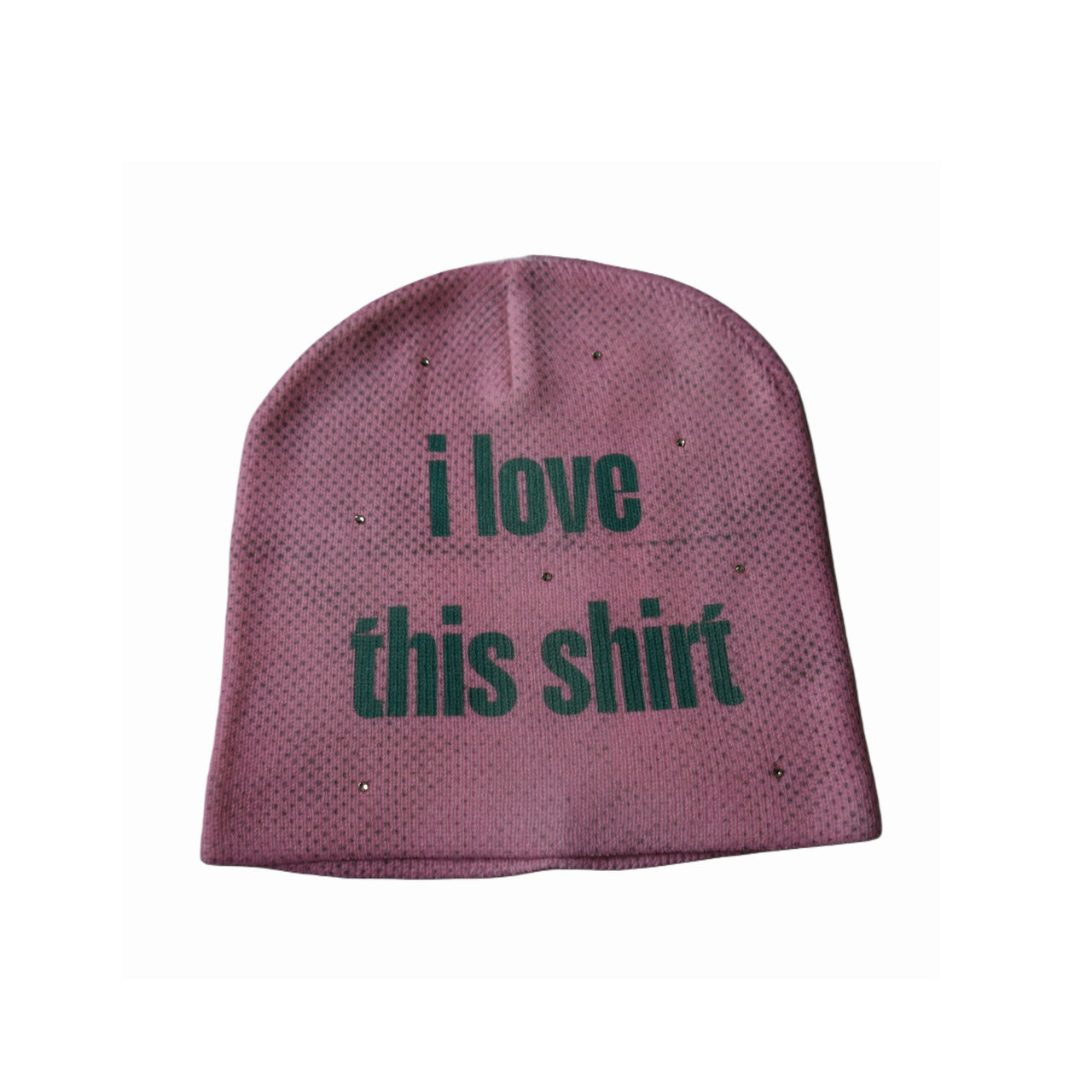 I love this shirt beanie