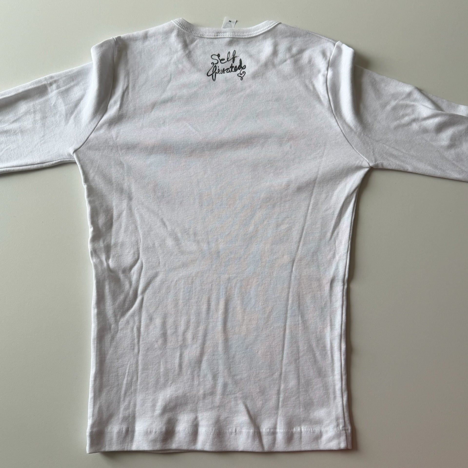 Why can't we? long sleeve tee - M