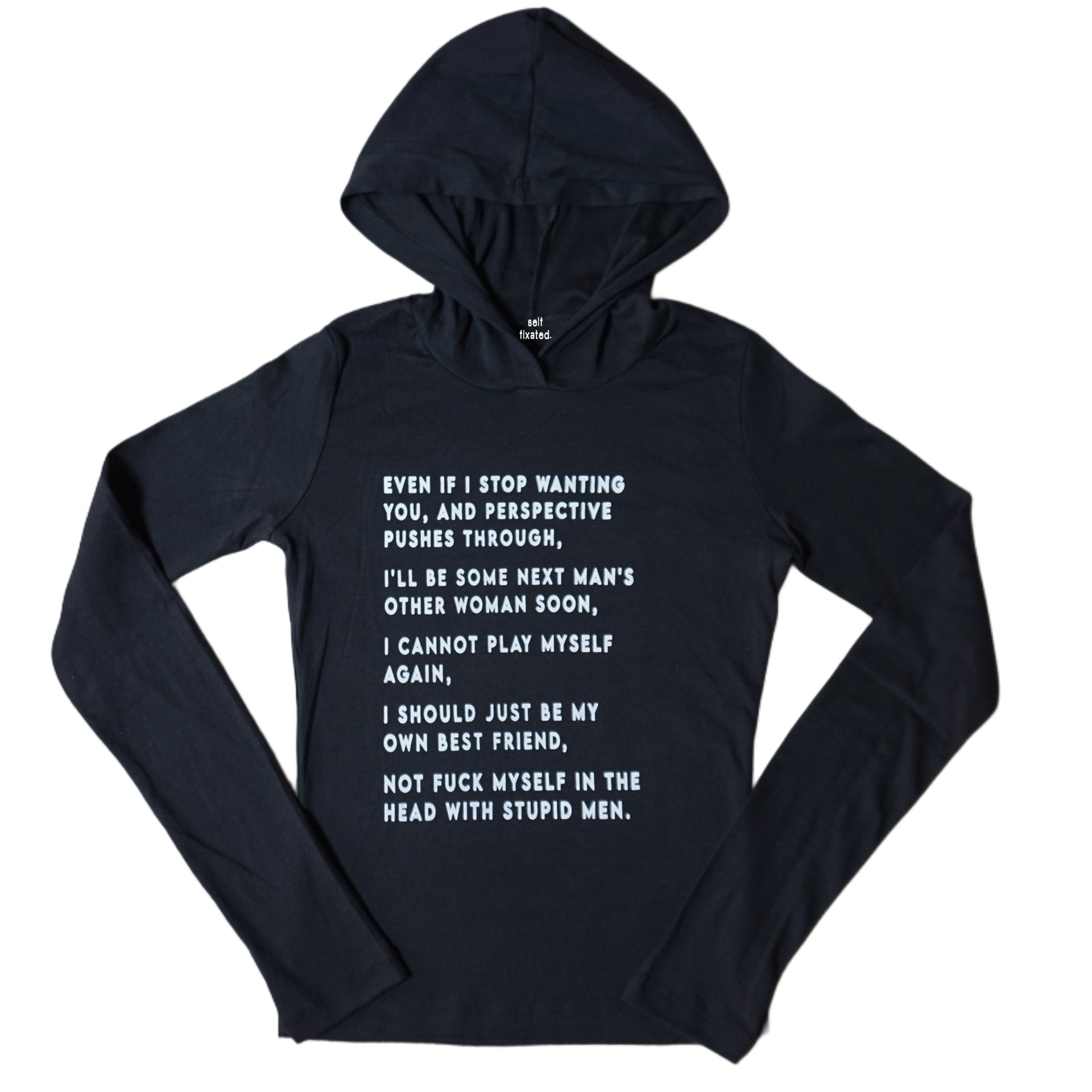 Tears dry on their own long sleeve hoodie