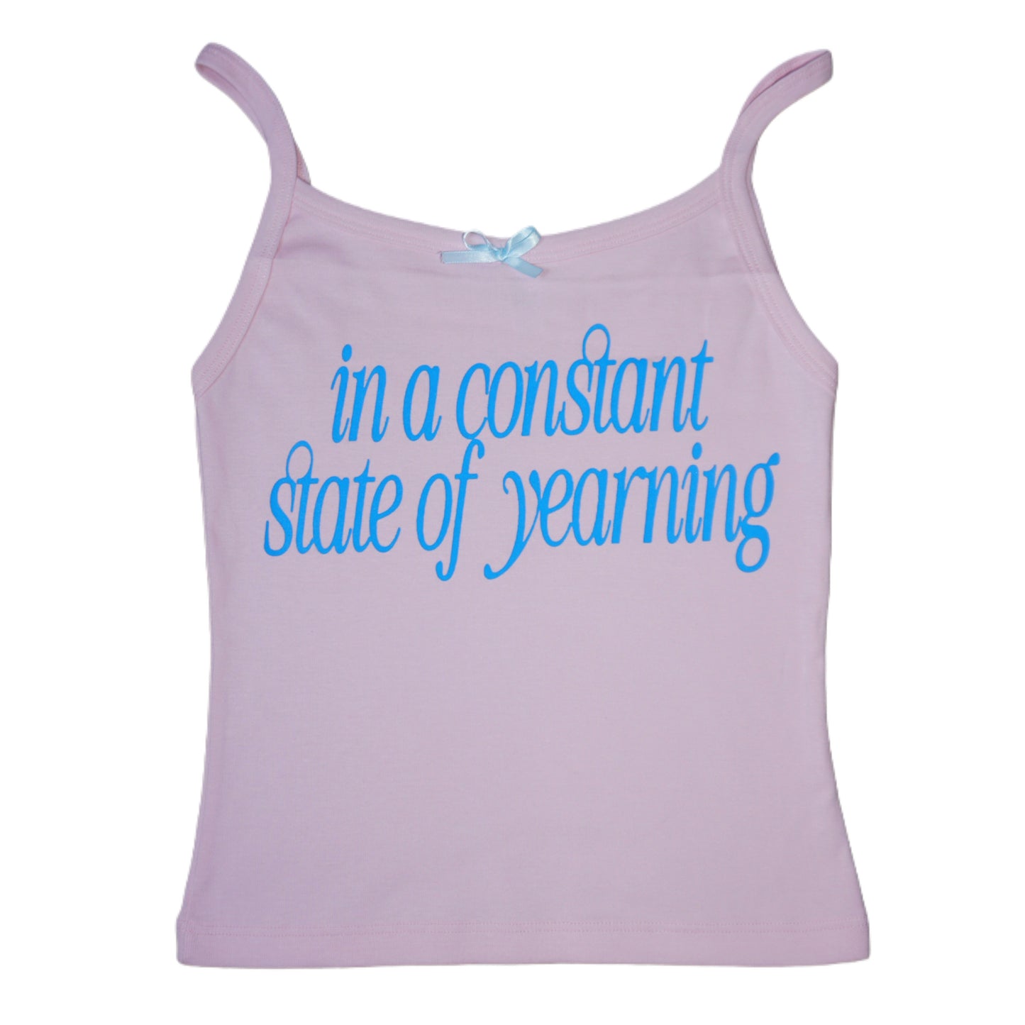 In a constant state of yearning tank top