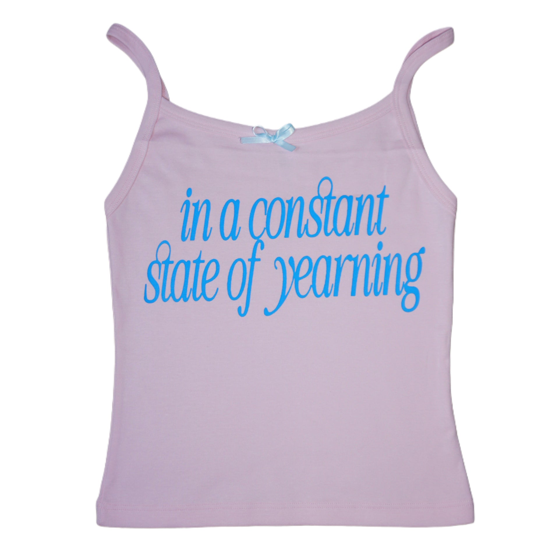 In a constant state of yearning tank top
