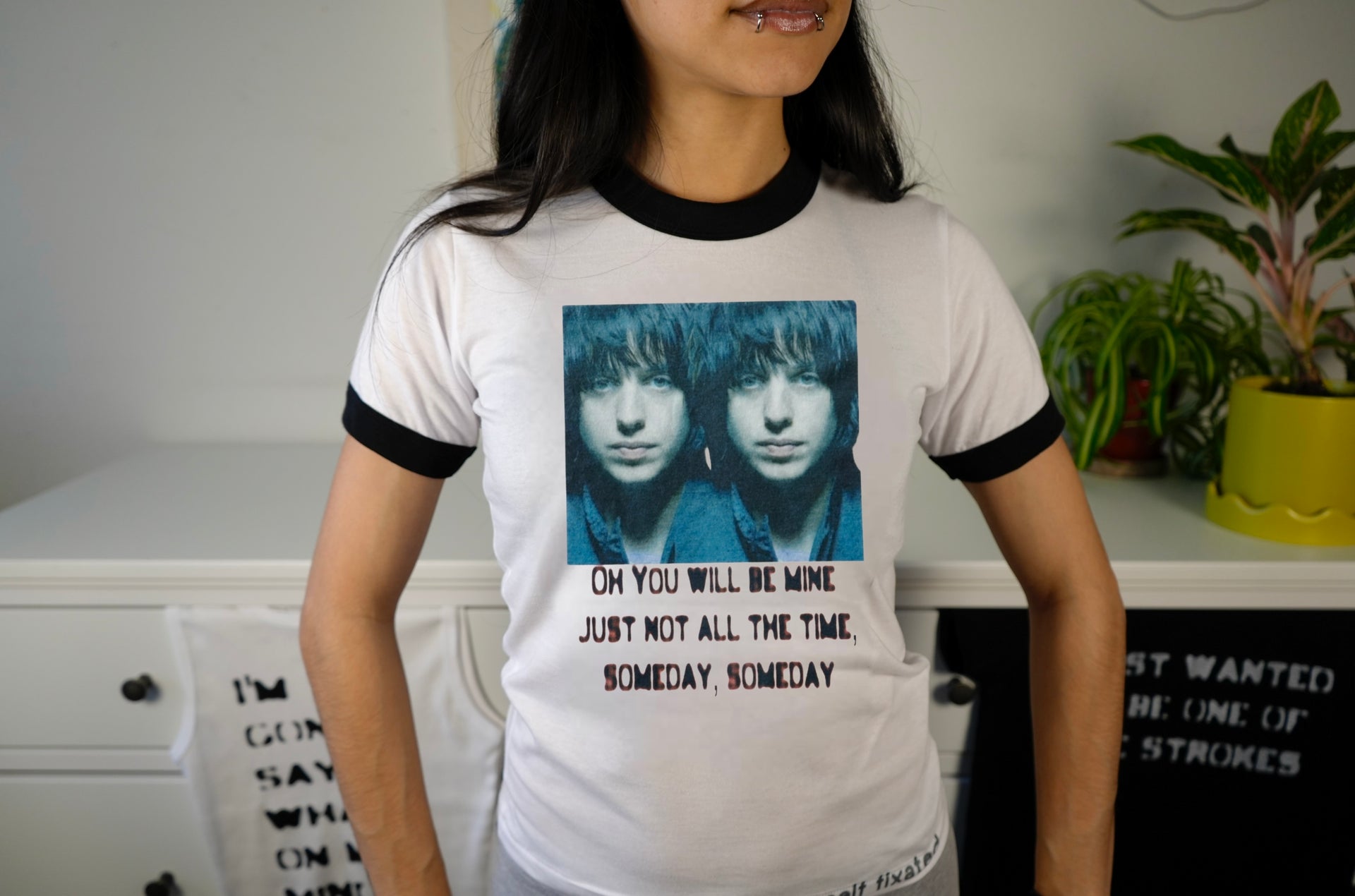 A little time Ringer tee