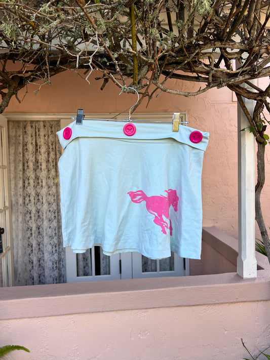 The button Horse skirt - XL