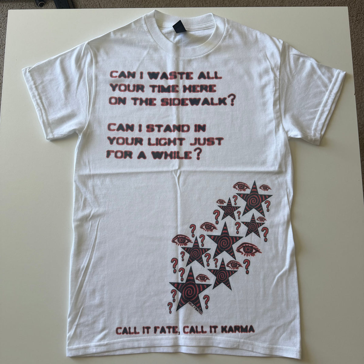 Call it fate, call it karma reg tee - S