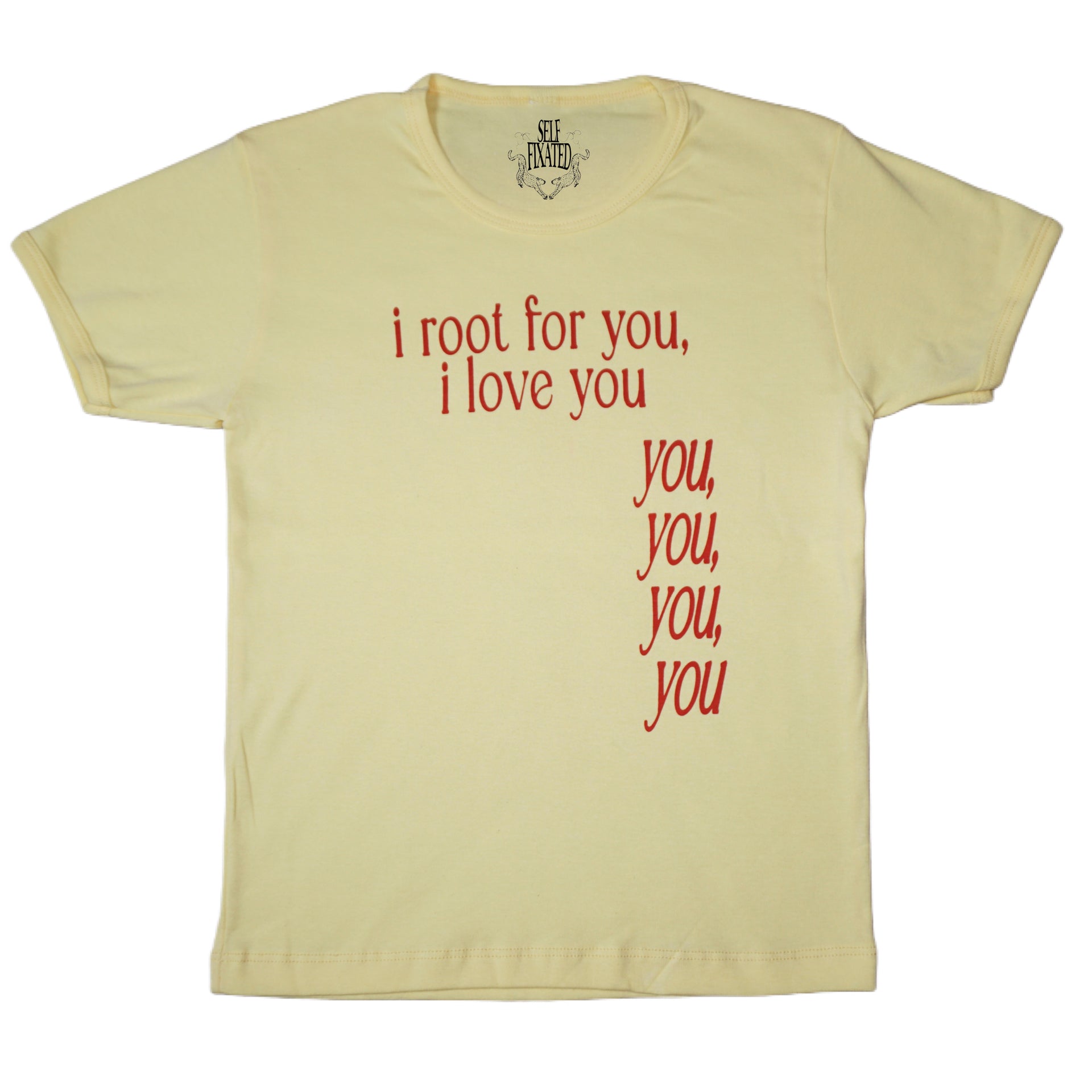 I root for you baby tee