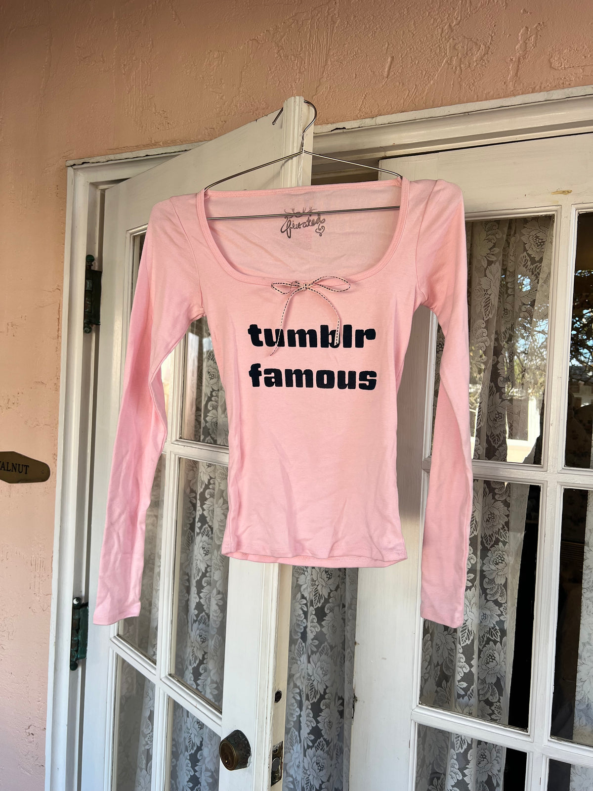 Tumblr Famous Long Sleeve tee - XS