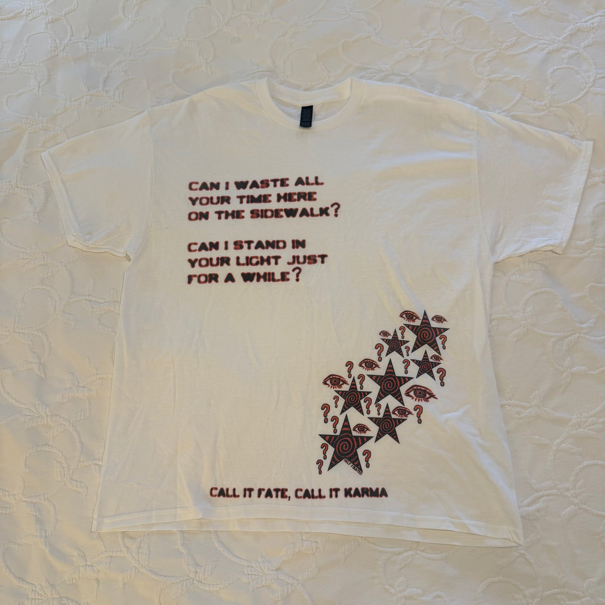 Call it fate, call it karma reg tee - XL
