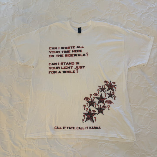 Call it fate, call it karma reg tee - XL