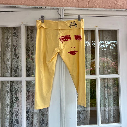 The face leggings - XL (RUNS SMALL)