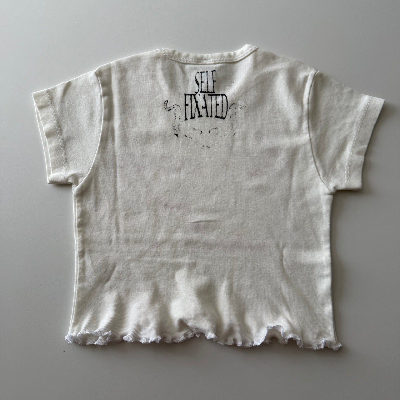 Lets merge souls... baby tee - XS
