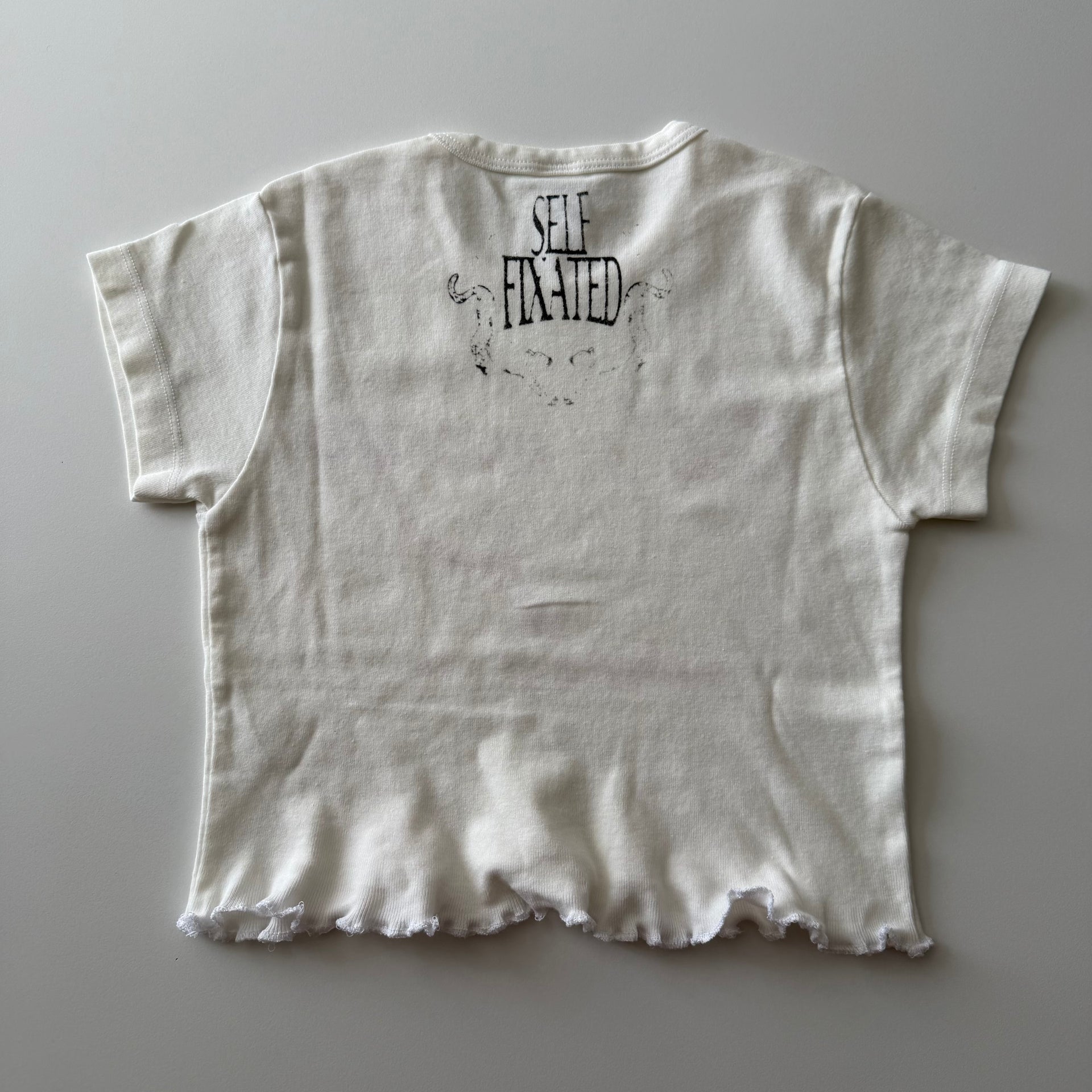 Lets merge souls... baby tee - XS