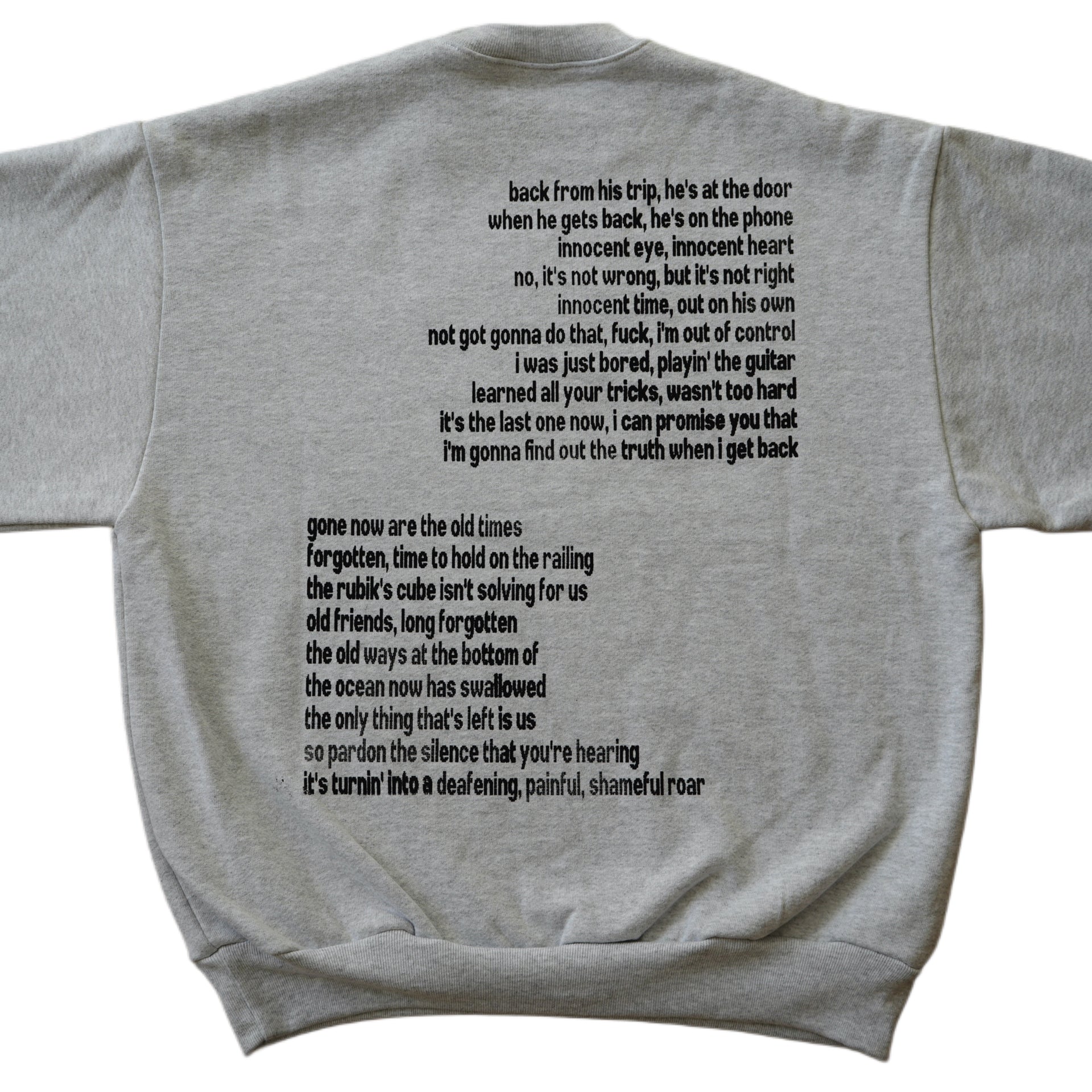 Ode to the mets crewneck