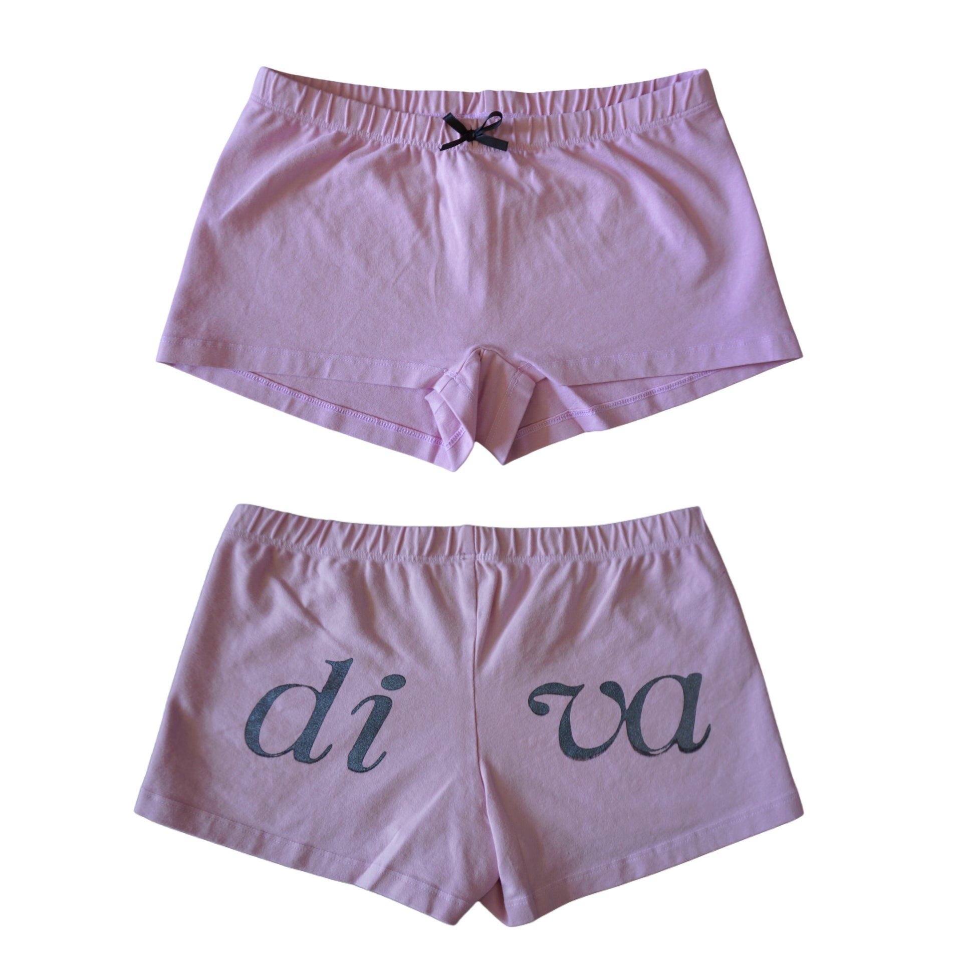 Diva micro shorts (with bow)