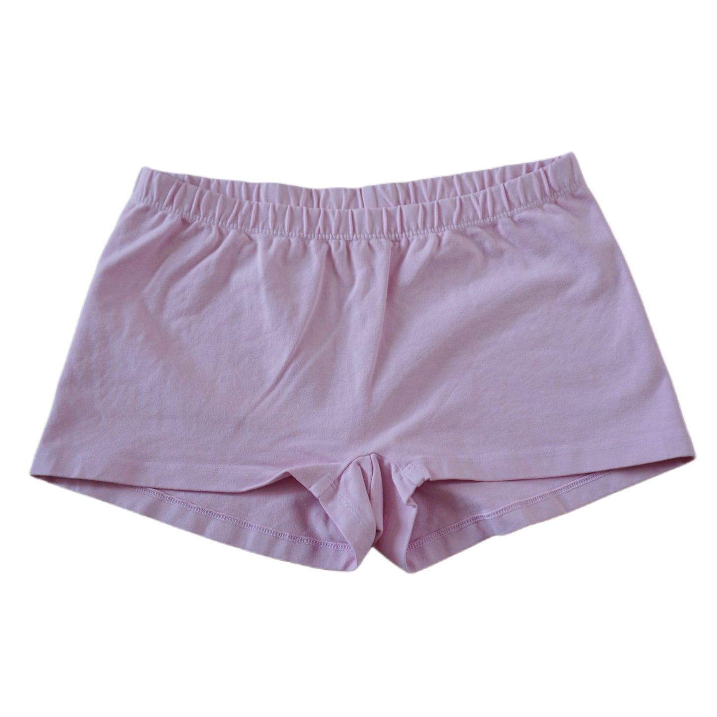 Heart print micro shorts