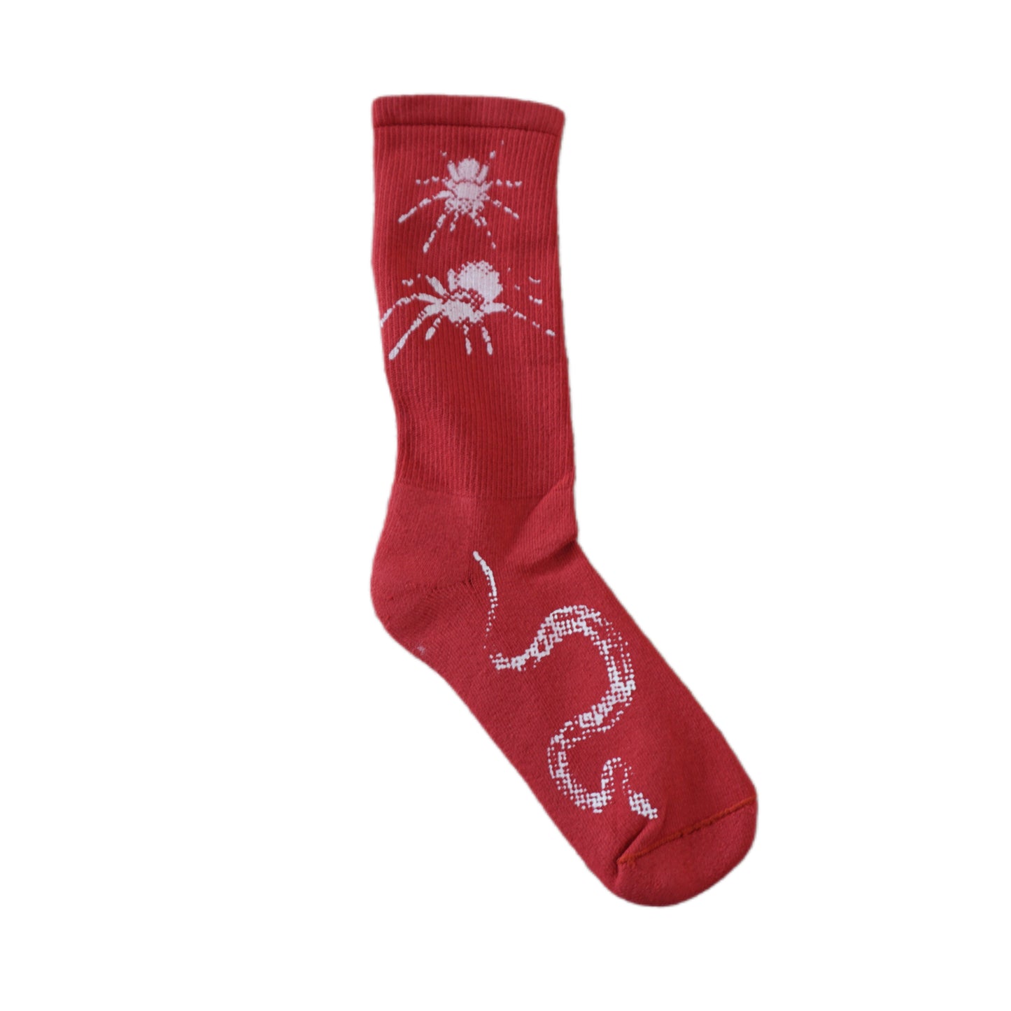 Spider/Snake print socks
