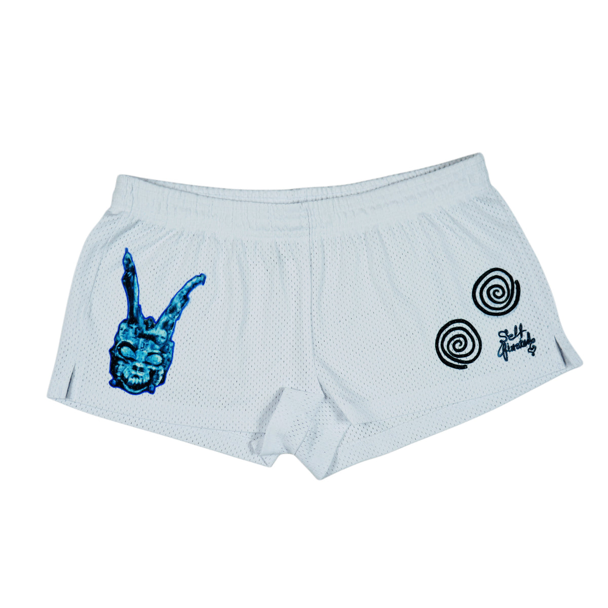 The spiral mesh micro shorts